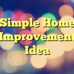 Simple Home Improvement Idea