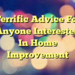 Terrific Advice For Anyone Interested In Home Improvement