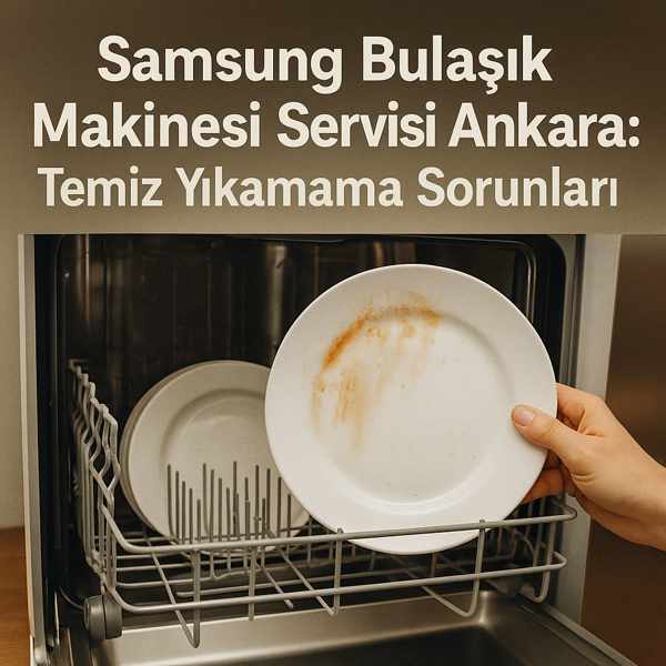 Samsung Bulaşık Makinesi Servisi Ankara: Temiz Yıkamama Sorunları