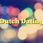 Dutch Dating