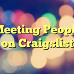 Meeting People on Craigslist