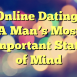 Online Dating: A Man’s Most Important State of Mind