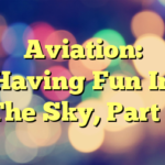 Aviation: Having Fun In The Sky, Part 1