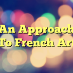 An Approach To French Art