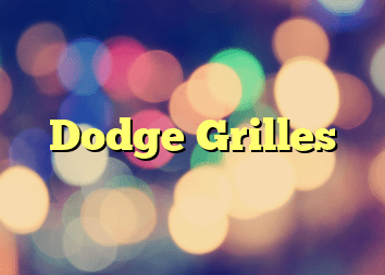 Dodge Grilles