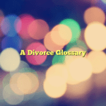 A Divorce Glossary