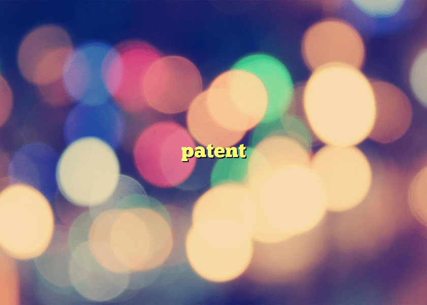 patent