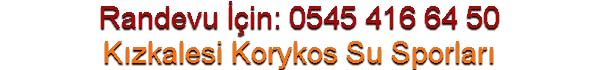 Mersin Kızkalesi Su Sporları